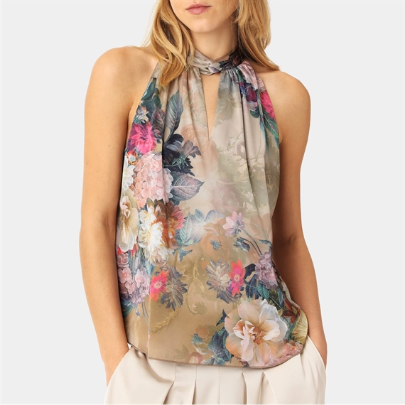 Karmamia Ava Top, Gold Blossom